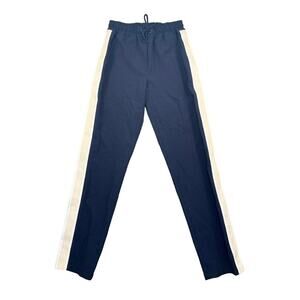 Holzweiler Pants Wind Trousers Navy Blue XS Stripe